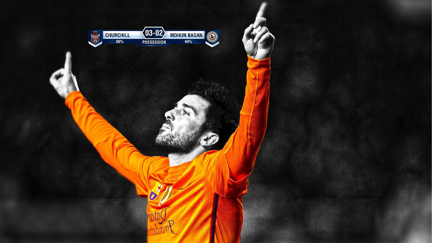 Hero I-League broadcast graphics, image 6