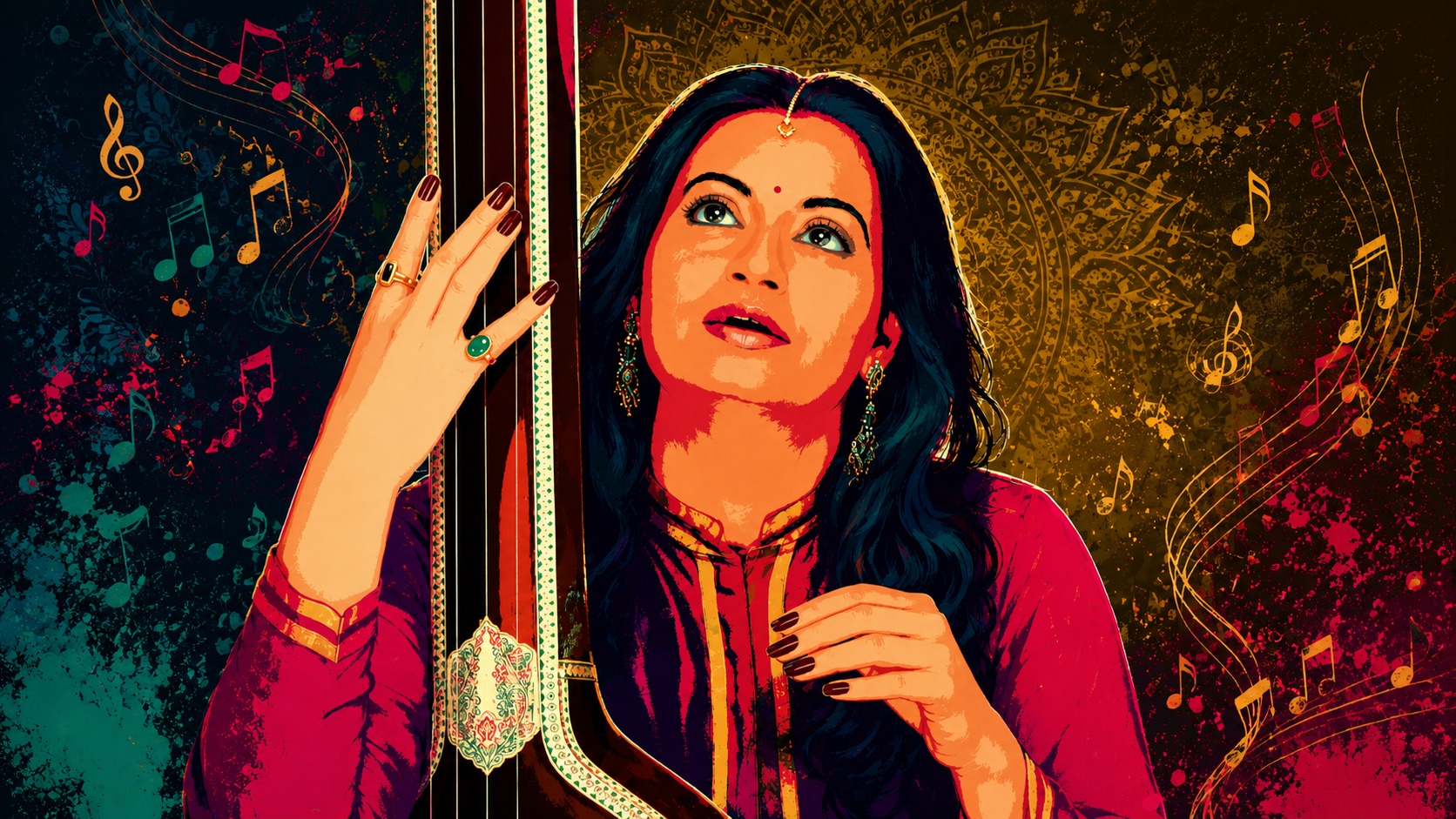 Meeta Pandit concert posters