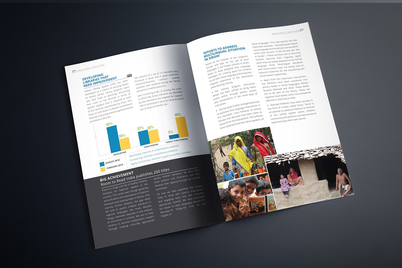 Room to Read annual report and GEP brochure, image 5