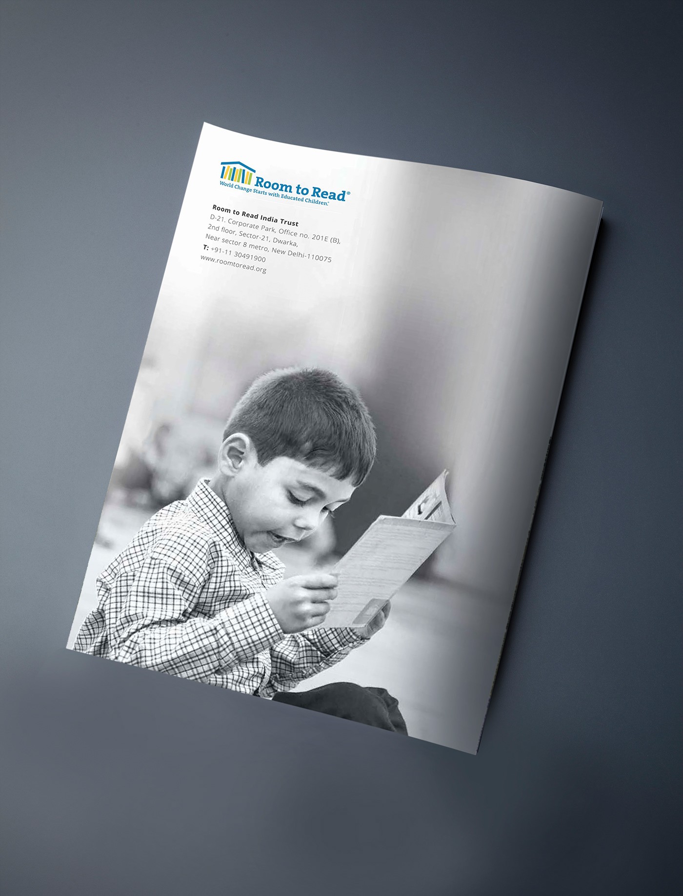 Room to Read annual report and GEP brochure, image 8
