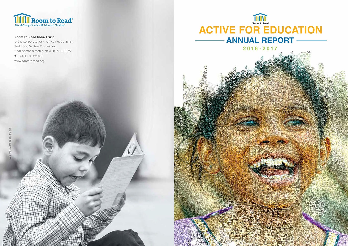 Room to Read annual report and GEP brochure, image 9