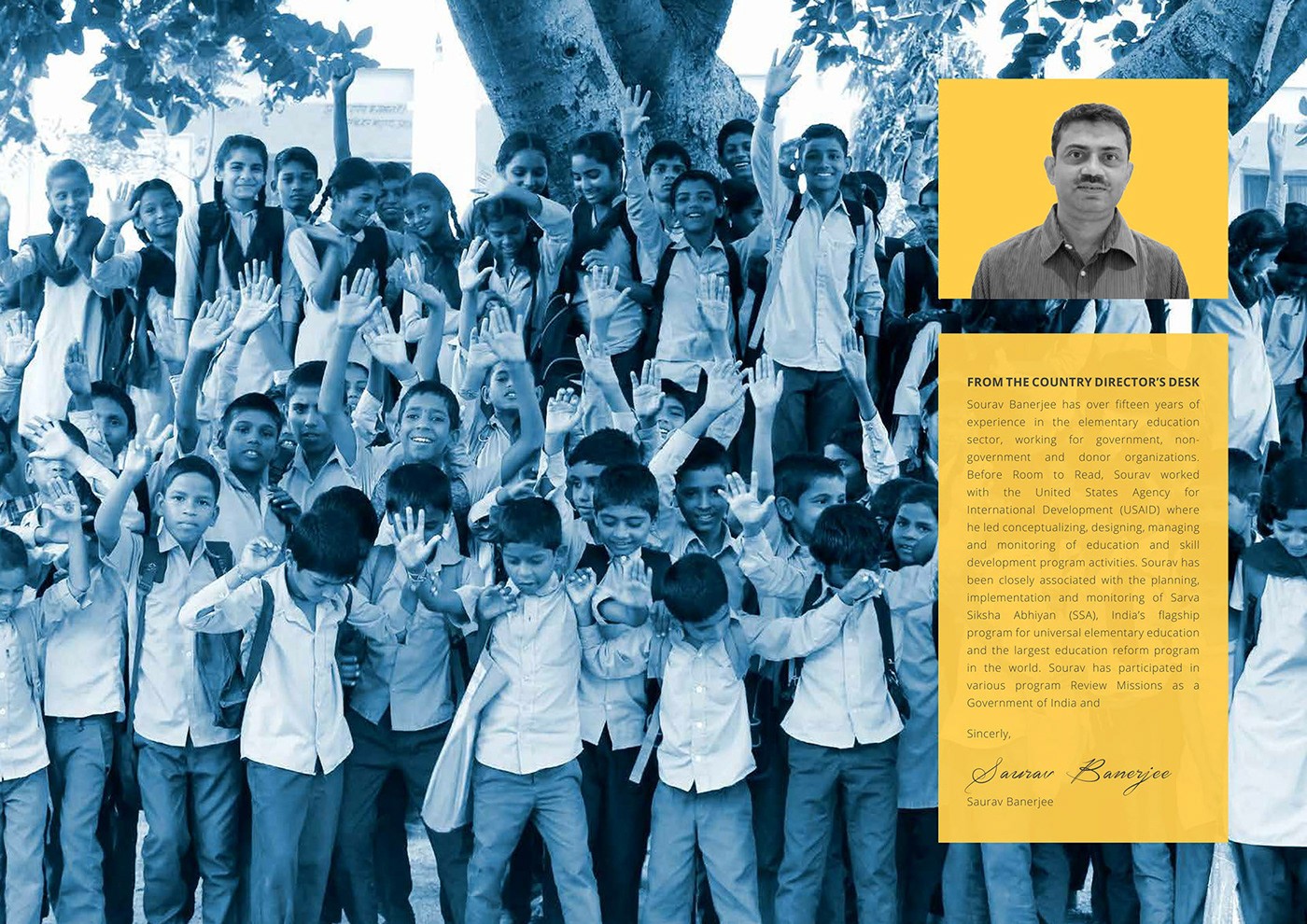 Room to Read annual report and GEP brochure, image 10