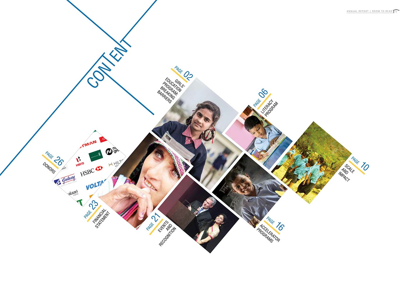 Room to Read annual report and GEP brochure, image 11