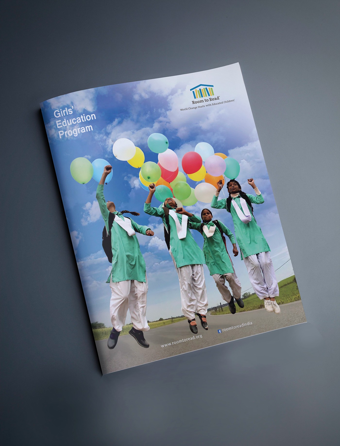 Room to Read annual report and GEP brochure, image 17