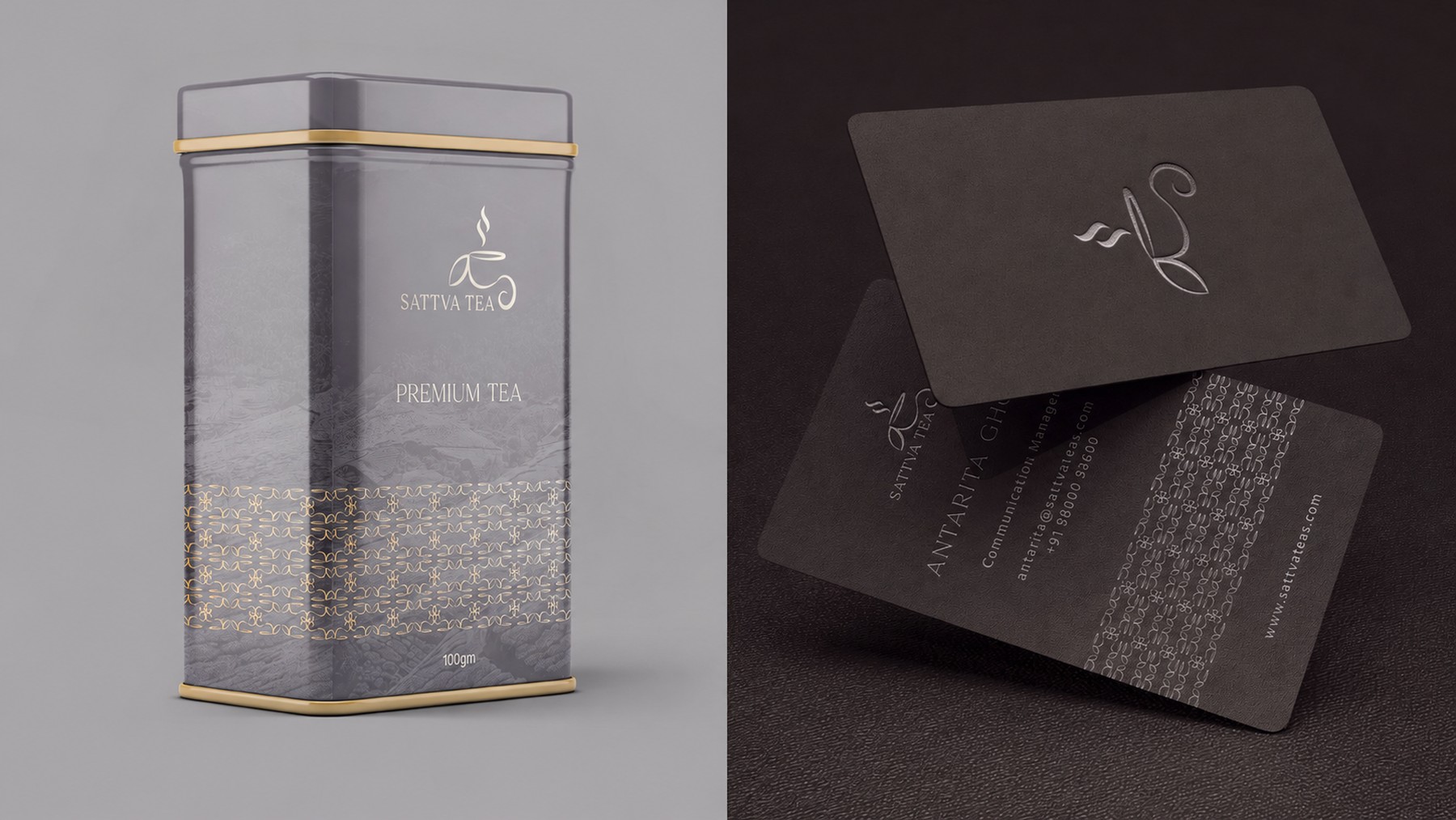 Sattva Tea brand identity, image 8